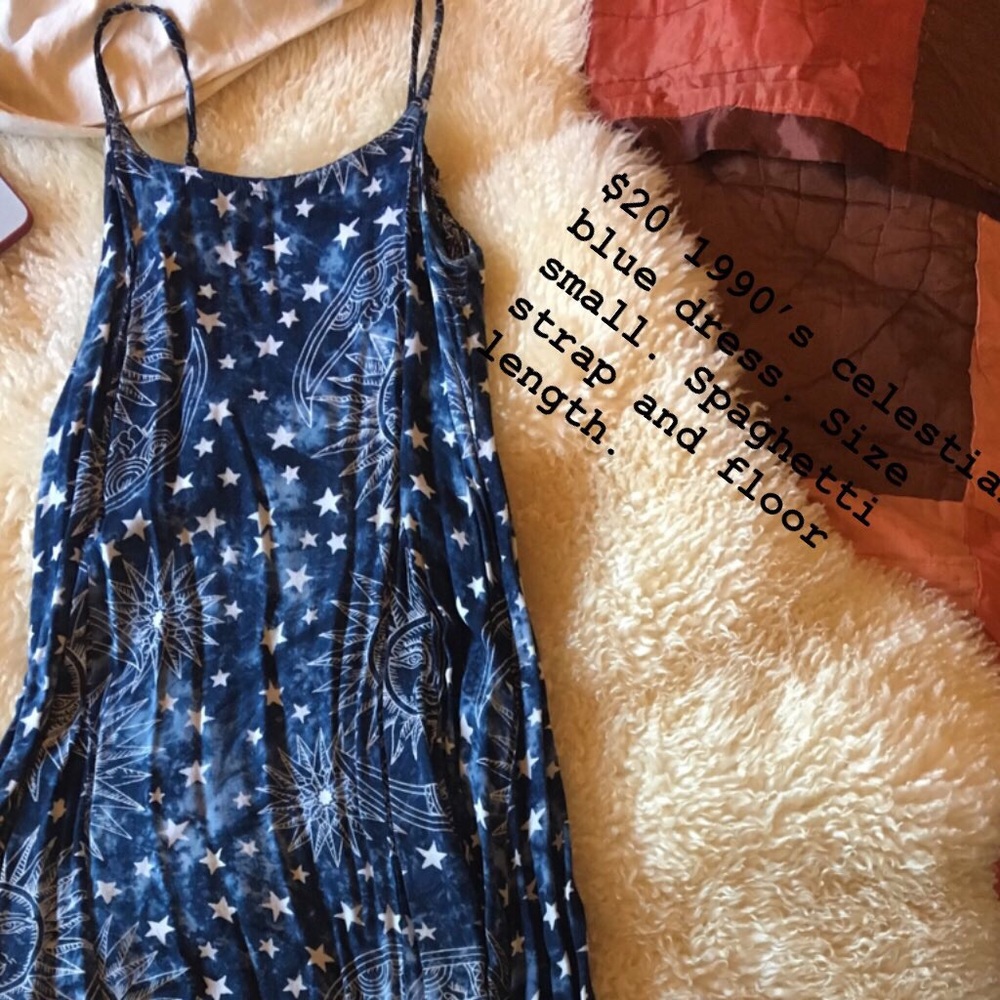 Celestial blue dress